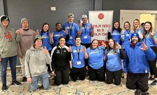 SPM Volunteering at Winter State Games